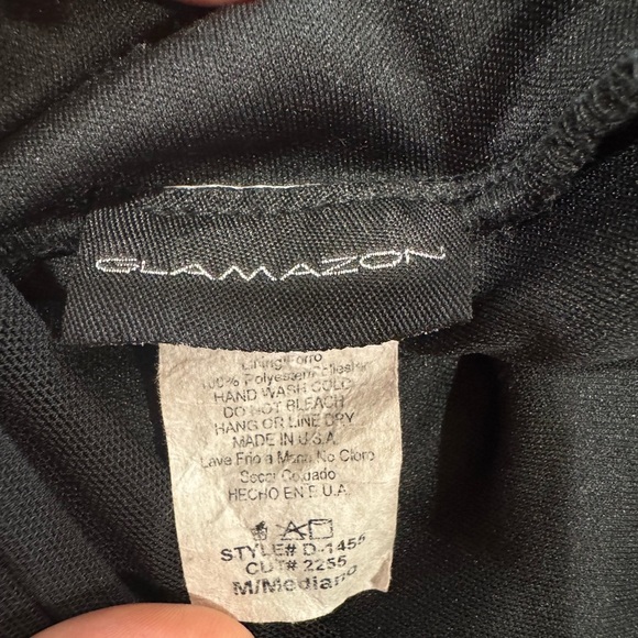 Glamazon Black Backless Evening Gown – Size M - Picture 2 of 7